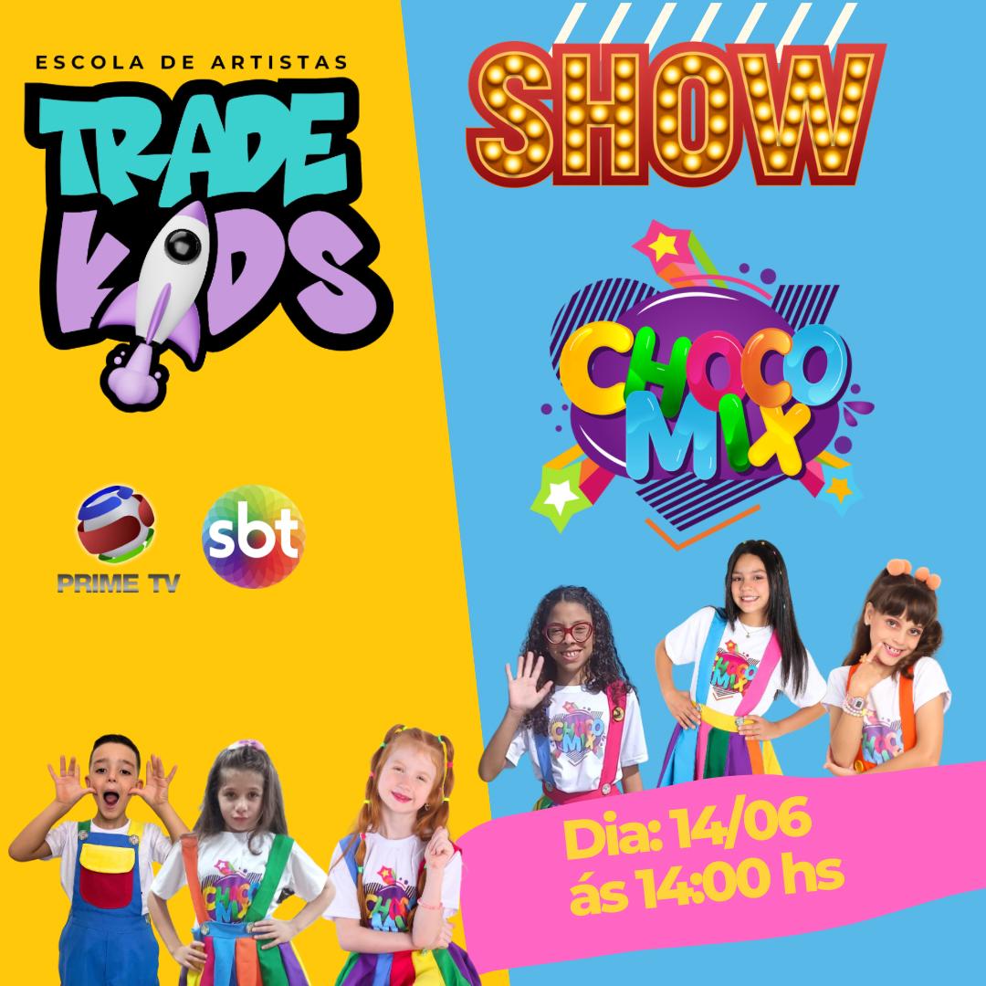 Turminha chocomix anuncia show no dia 14 em São Paulo
